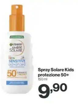 In'S Mercato GARNIER Spray Solare Kids protezione 50+ offerta