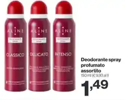 In'S Mercato ALINE Deodorante spray profumato assortito offerta