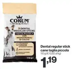 In'S Mercato Dental regular stick cane taglia piccola CORUM offerta