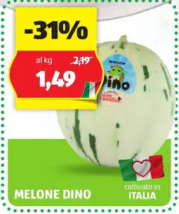 ALDI MELONE DINO offerta