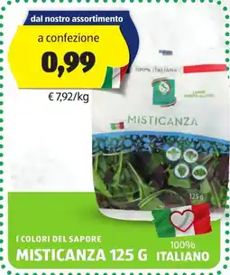 ALDI I colori del sapore MISTICANZA offerta