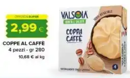 Tigre Coppe al caffè VALSOIA offerta