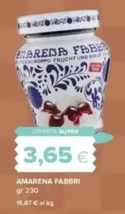 Tigre Amarena fabbri offerta