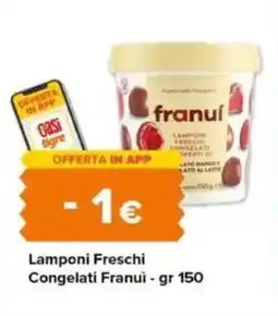 Tigre Lamponi Freschi Congelati Franuì offerta
