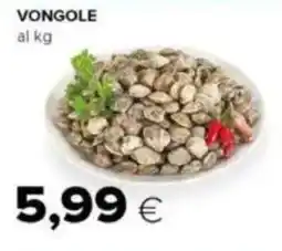 Tigre Vongole offerta