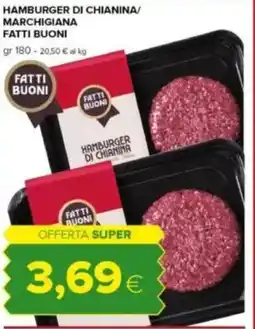 Tigre Hamburger di chianina/ marchigiana FATTI BUONI offerta