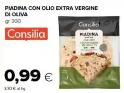 Tigre Piadina con olio extra vergine di oliva Consilia offerta