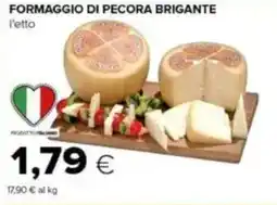 Tigre Formaggio di pecora brigante offerta