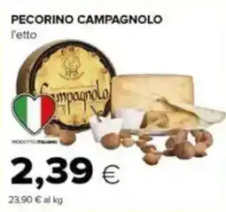 Tigre Pecorino campagnolo offerta