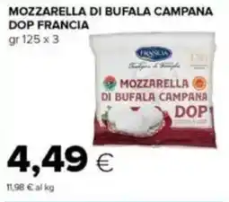 Tigre Mozzarella di bufala campana DOP francia offerta