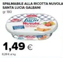 Tigre Spalmabile alla ricotta nuvola santa lucia GALBANI offerta