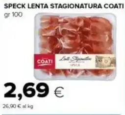 Tigre Speck lenta stagionatura COATI offerta