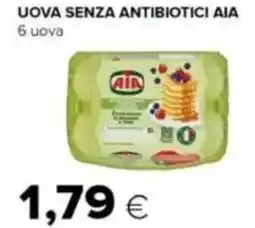 Tigre Uova senza antibiotici AIA offerta