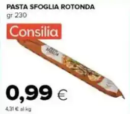 Tigre Pasta sfoglia rotonda Consilia offerta