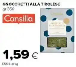 Tigre Gnocchetti alla tirolese Consilia offerta