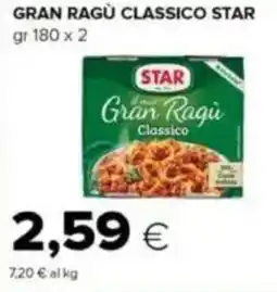 Tigre Gran ragu classico STAR offerta