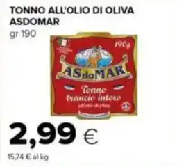 Tigre Tonno all'olio di oliva ASDOMAR offerta