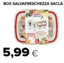 Tigre Box salvafreschezza SACLÀ offerta