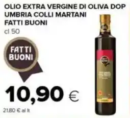 Tigre Olio extra vergine di oliva dop umbria colli martani FATTI BUONI offerta