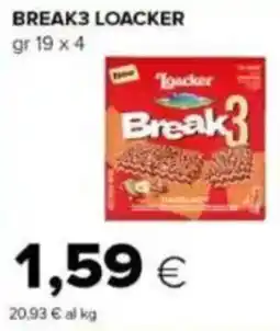Tigre Break3 LOACKER offerta