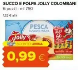 Tigre Succo e polpa jolly colombani offerta