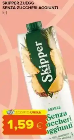 Tigre Skipper zuegg senza zuccheri aggiunti offerta