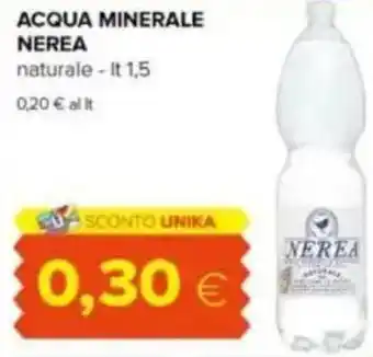 Tigre Acqua minerale NEREA offerta