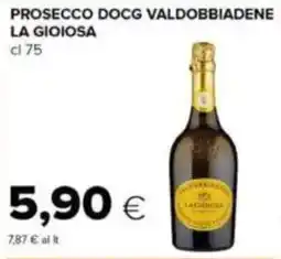 Tigre Prosecco docg valdobbiadene aperitivo mediterraneo LA GIOIOSA offerta