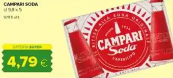 Tigre Campari soda offerta