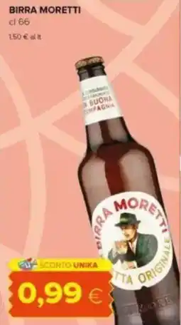 Tigre Birra MORETTI offerta