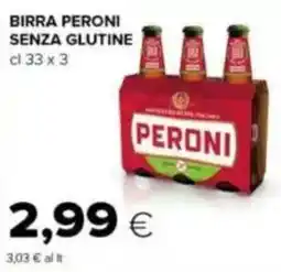 Tigre Birra peroni senza glutine offerta