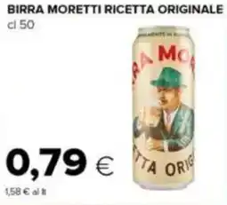 Tigre Birra moretti ricetta originale offerta