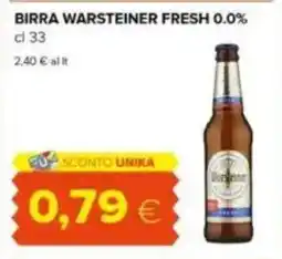 Tigre Birra warsteiner fresh 0.0% offerta