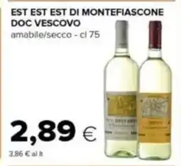 Tigre Est est est di montefiascone DOC VESCOVO offerta