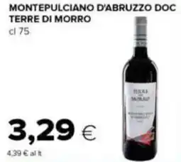 Tigre Montepulciano d'abruzzo DOC TERRE DI MORRO offerta