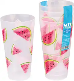 MD Discount BICCHIERI TROPICAL ANGURIA offerta