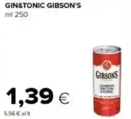 Tigre Gin&tonic GIBSON'S offerta