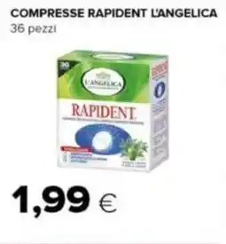 Tigre Compresse rapident L'ANGELICA 36 pezzi offerta