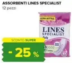 Tigre Assorbenti LINES SPECIALIST 12 pezzi offerta