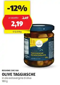 ALDI Regione che vai OLIVE TAGGIASCHE offerta