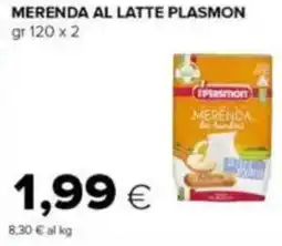 Tigre Merenda al latte PLASMON offerta