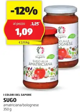 ALDI I colori del sapore SUGO offerta