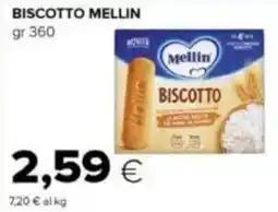 Tigre Biscotto MELLIN offerta