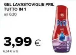 Tigre Gel lavastoviglie pril tutto in 1 offerta