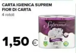 Tigre Carta igienica suprem FIOR DI CARTA offerta