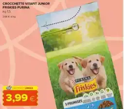 Tigre Crocchette vitafit junior friskies PURINA offerta