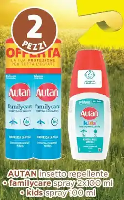 Acqua & Sapone AUTAN insetto repellente-familycar Spray-kids spray offerta
