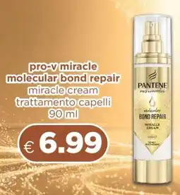Acqua & Sapone PANTENE pro-v miracle molecular bond repair miracle cream trattamento capelli offerta