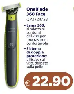Acqua & Sapone OneBlade 360 Face QP2724/23 offerta