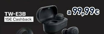 Unieuro Tw-e3b auricolare wireless in-ear musica bluetooth verde offerta